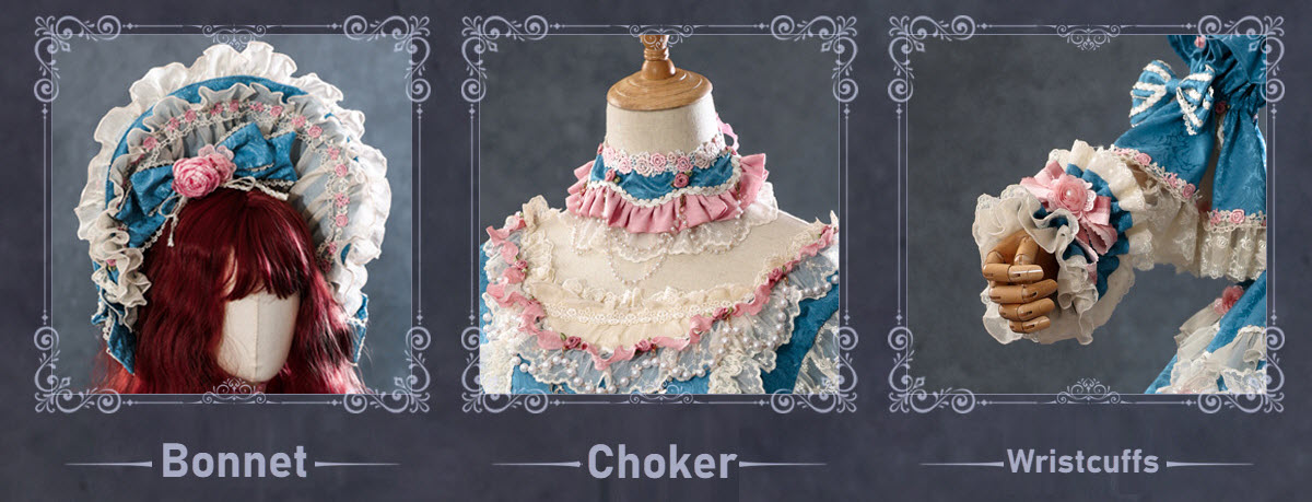 Bramble Rose -Antique Cake- Full Set