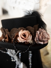 ZJ Story 2025 Version -The Graveyard of the Dragons- Gothic Ouji Lolita Cape and Accessories