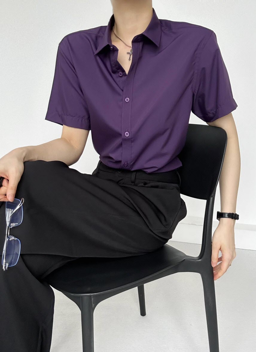 Purple (Short Sleeves)