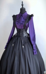 WithPuji -Night of Thorns- Gothic Lolita Blouse and Skirt