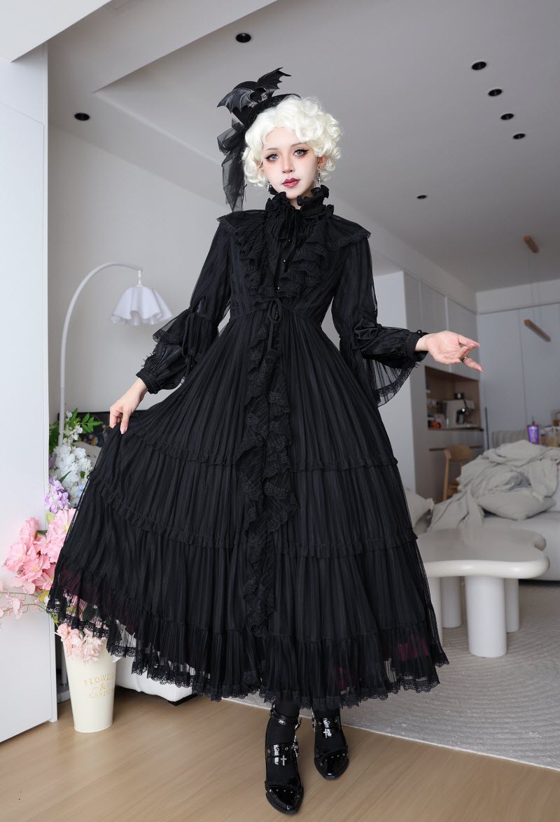 Narcissus -Zimri 2.0- Gothic Lolita Overlay Dress