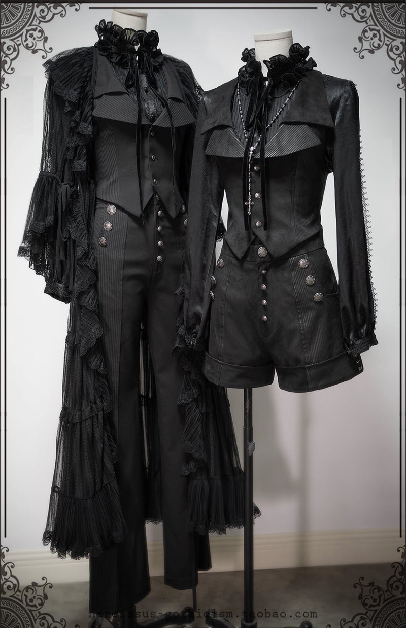 Narcissus -Zimri 2.0- Gothic Lolita Overlay Dress