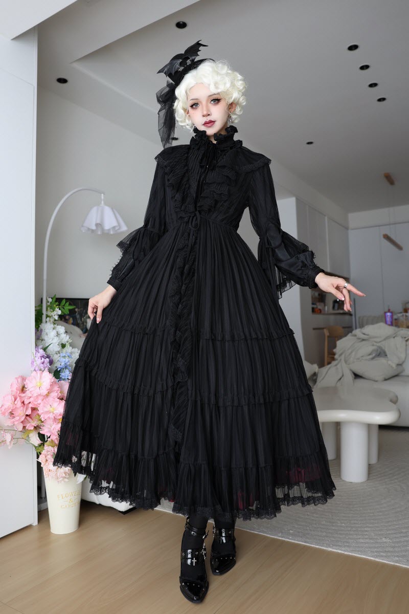 Narcissus -Zimri 2.0- Gothic Lolita Overlay Dress