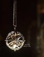 LilithHouse -An Ode To Tarot- Gothic Lolita Ouji Lolita Gloves and Necklace