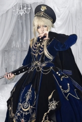 YingLuoFu -Ender Sacred Relics- Military Lolita Hat and Capes