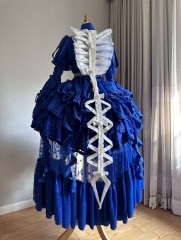 Smoothy -Caliburn- Snake Skeleton Back Decoration