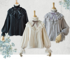 Surface Spell -Minerva's Stitches- Ouji Lolita Shirt