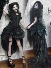 Arca et Ovis -Little Demon- Gothic Lolita Puff Sleeves Vest