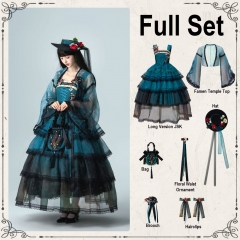 Lingering Morning Glow Hanfu-Infused Full Set