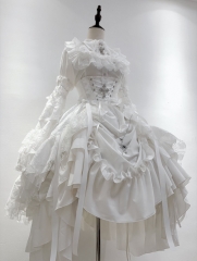 The Eternal Nightingale Girl Gothic Lolita Blouse, Corset Skirt and Underskirt 2026 Version