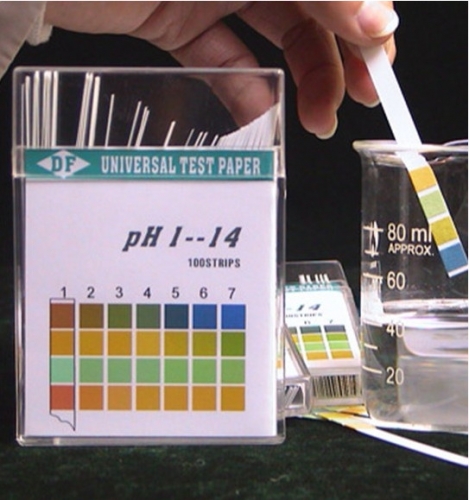 PS-114 DF Universal PH Paper strips PH 1-14