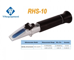 RHS-10 ATC salinity 0-10% 1.000-1.070RI optical refractometer