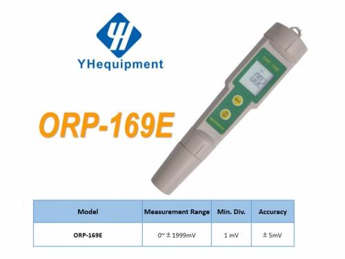 ORP-169E Digital Pen Type ORP Meter Water Control Tester Waterproof Display Temperature