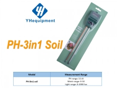YH-Soil3in1S Square 3 IN 1 Soil MOISTURE & PH & Light METER