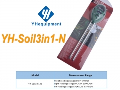 YH-Soil3in1-N 3in1 Soil Moisture Sunlight PH Meter Tester Garden Plant Flower Digital Tester