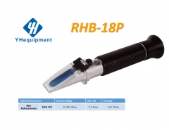 RHB-18P ATC Brix 0-18% Plato optical refractometer