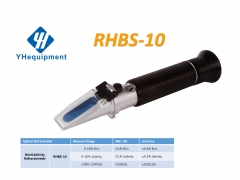 RHBS-10 ATC Brix 0-10%  Salinity 0-10% SG 1.000-1.070SG optical refractometer