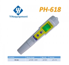 PH-618 PH Meter Water Quality analyzer Waterproof Acidity equipment electrode meter for Aquarium pool SPA