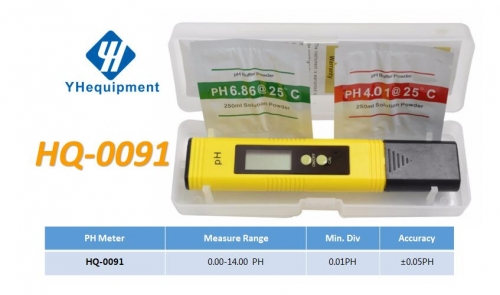HQ-0091 (PH-02) Pen type digital PH meter min.div 0.01