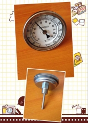 BM-220 Bi-metal Thermometer -10-100C; 0~220F Degree, Brewer Thermometer