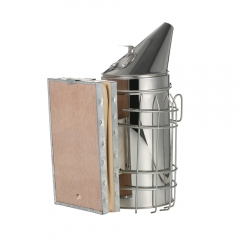 S-2 Stainless steel+ leatheroid Bee Smoker