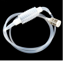 YHF-02  1.8M Semi-automatic Home Brew Pack F Wine Making Hand Knead Siphon Filter Food Grade Hand knead siphon filter for homebrewing PP material