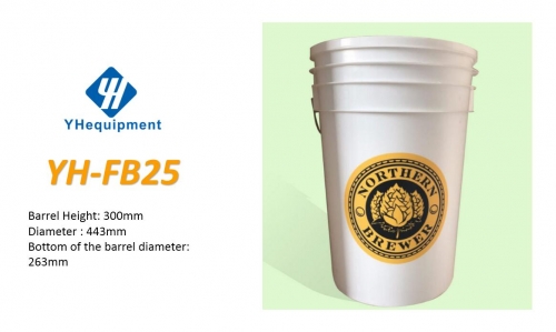 YH-FB25 Homebrew Fermentation barrels 6.5 gallen 25L capacity