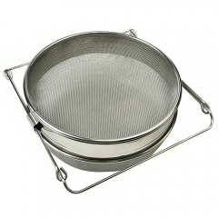 ST-01T L Size Double-layer Stainless Steel Honey Sieve Filtration Bee Honey Filter Strainer Machine Tool Extractor Beekeeping Tools