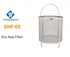 DHF-03 Stainless Steel Beer Wine House Home Brew Filter Basket Strainer Hip Spider Cylinder Bar Tools