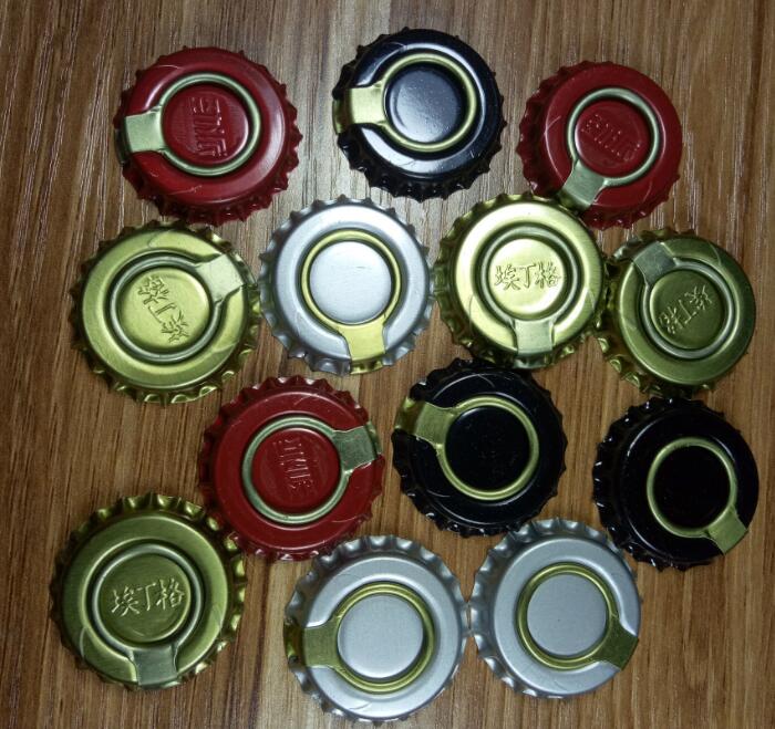 YH-BBC02 Beer bottle cap with Pull Ring,Beer Brewing Equipment