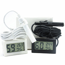 YH-Q02 LCD Digital Thermo-hygrometer Probe Fridge Freezer Thermometer Thermograph for Refrigerator Temperature Control