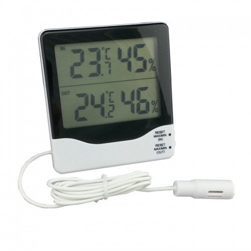 TL8039 High Quality Room Indoor and Outdoor Electronic Temperature Humidity Meter Digital Thermometer Hygrometer