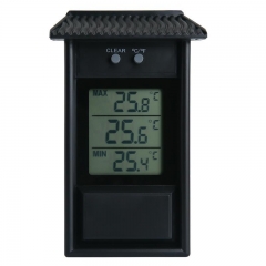 Waterproof Thermometer Garden GreenHouse Wall Temperature Measurement Max Min Value Display -20~50C