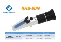 RHB-90N ATC Honey 58-90%Brix 12-32%Water optical refractometer