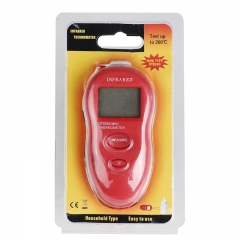 YH-DT8260 Mini LCD Display HandheldThermometer LED Light IR Temperature Measuring Tools -50~260 C