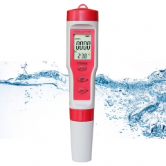 YH-9908 TDS/PH/EC/Temperature Meter 4 in 1 Digital Water Quality Monitor Tester for Pools, Drinking Water, Aquariums