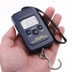YHNS-5 NEW Digital Scales Luggage Scale Load 40Kgx 10g LCD Mini Protable Pocket Weighting Fishing Scale Electronic Hanging Balance Fish