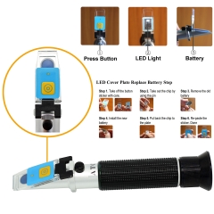 LED-RHB-18P ATC Plato 0-18% Plato optical refractometer