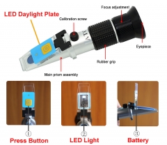 LED-RHB0-80 Brix 0-80% optical refractometer