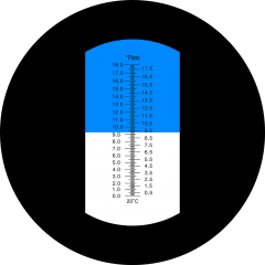 LED-RHB-18P ATC Plato 0-18% Plato optical refractometer