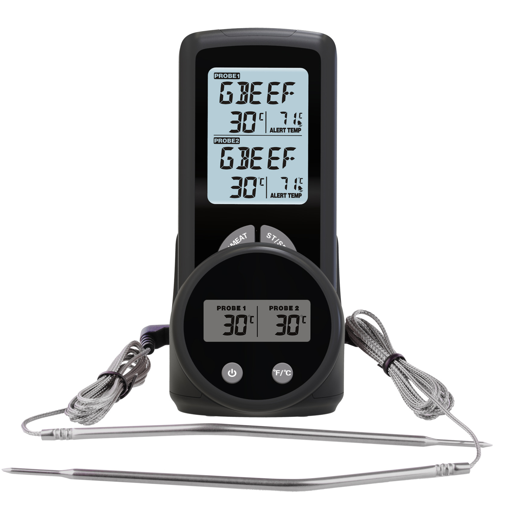 Food Meat Oven BBQ Thermometer Digital Wireless Remote Probe