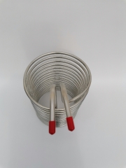 YHH-WC13 Stainless Steel Coil Tube Immersion Wort Chiller Beer/Wine Cooler Home Beer Brew Heat Exchanger Food Grade 304 More Loop Chiller