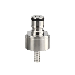 YHH-CC1 Home Brewing Beer Carbonation Cap 5/16" Barb Ball Lock CO2 Water Juice Carbonator for Plastic Bottles Ball Connectors