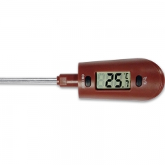 Digital lcd stainless steel probe instant read cream chocolate spatula thermometer