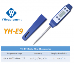 YH-E9 Digital long probe food cooking lcd display bbq meat thermometer