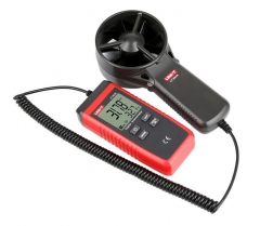 UT363 Handheld Anemometer Digital Wind Speed Measurement Temperature Tester LCD Display Air Flow Speed Wind Meter