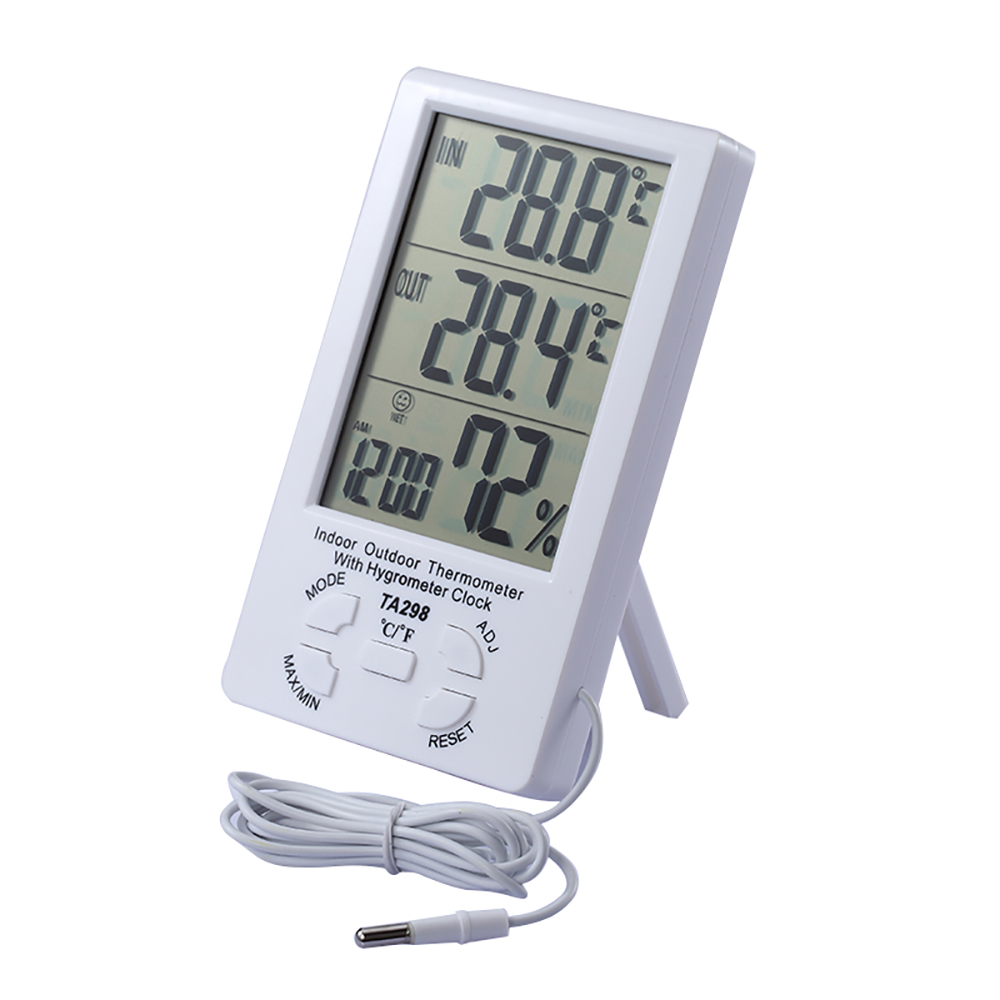 Thermometer, Indoor/Outdoor with Hygrometer