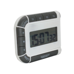 DT-1039 4 sets of time setting multifunctional electronic kitchen countdown timer with clock