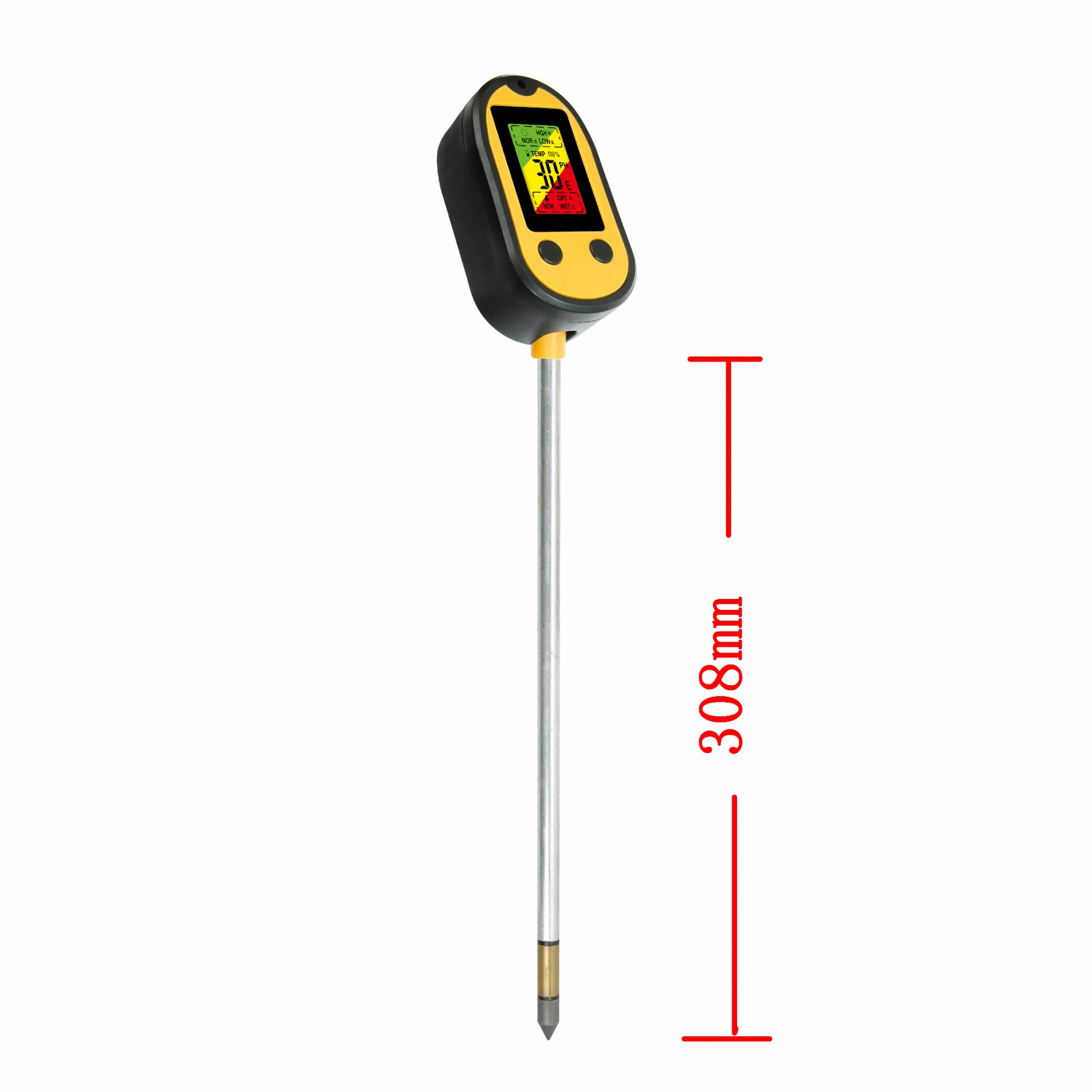 Soil-M03 Garden Soil Moisture Tester Plant Soil Electronic Hygrometer ...