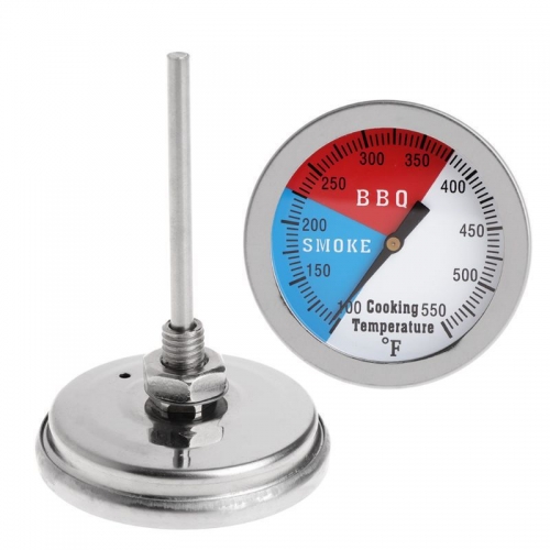Stainless Steel BBQ Thermometer Grill Meat Food Cooking Thermometer 100-500C